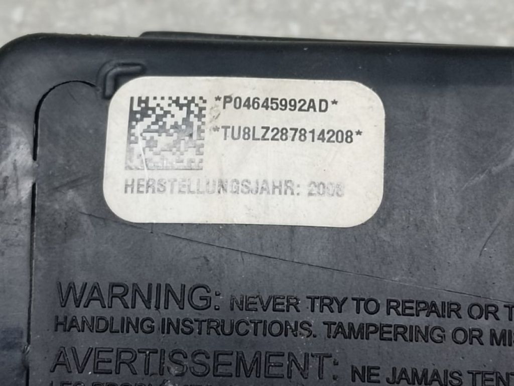 73910-33020 | Подушка безпеки в сидінні передн. прав. LEXUS ES350 06-12 - Фото 4