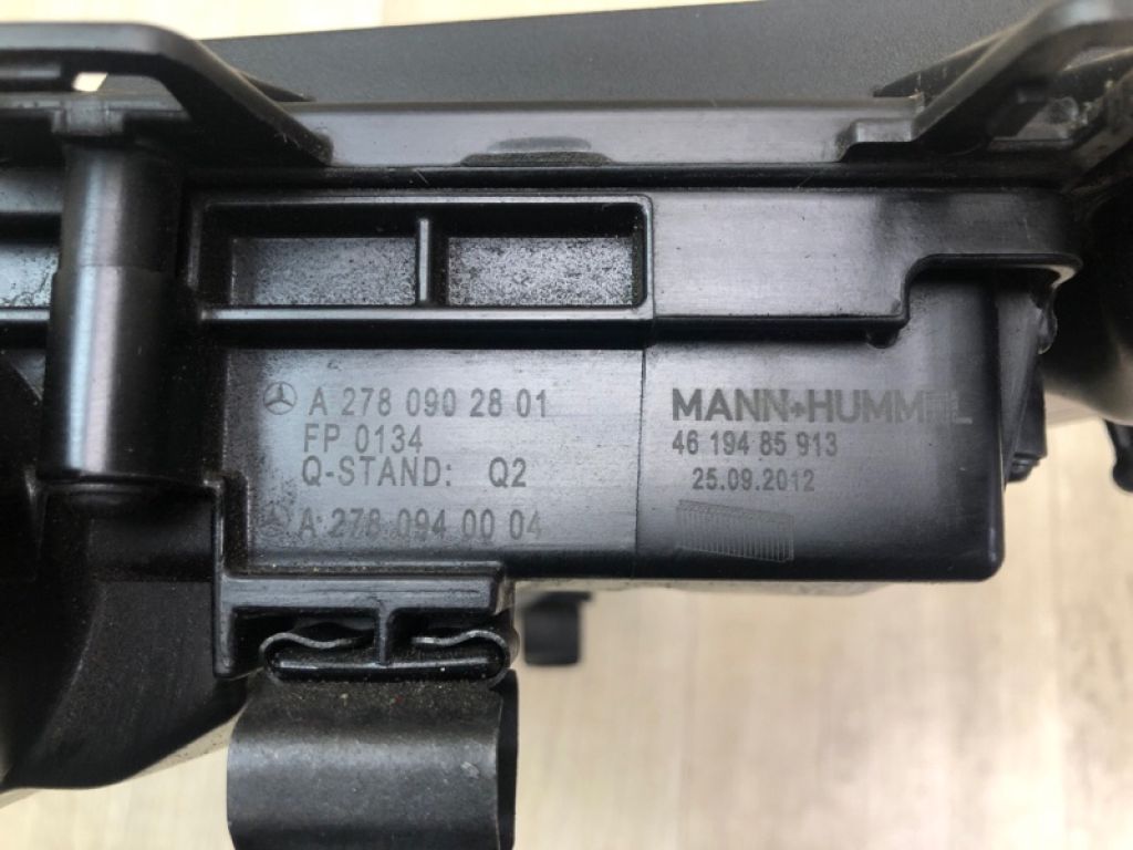 A 278 090 28 01 | Корпус повітряного фільтра прав. MERCEDES GL-CLASS X166 12-16 - Фото 7