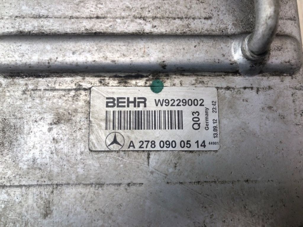 A 278 090 04 14 | Радіатор інтеркулера MERCEDES GL-CLASS X166 12-16 - Фото 7