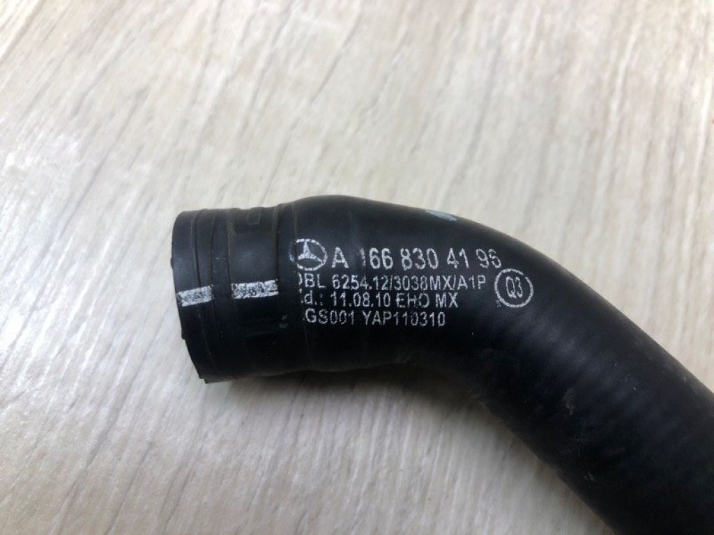 A 166 830 41 96 | Патрубок системи охолодження MERCEDES GL-CLASS X166 12-16 - Фото 5