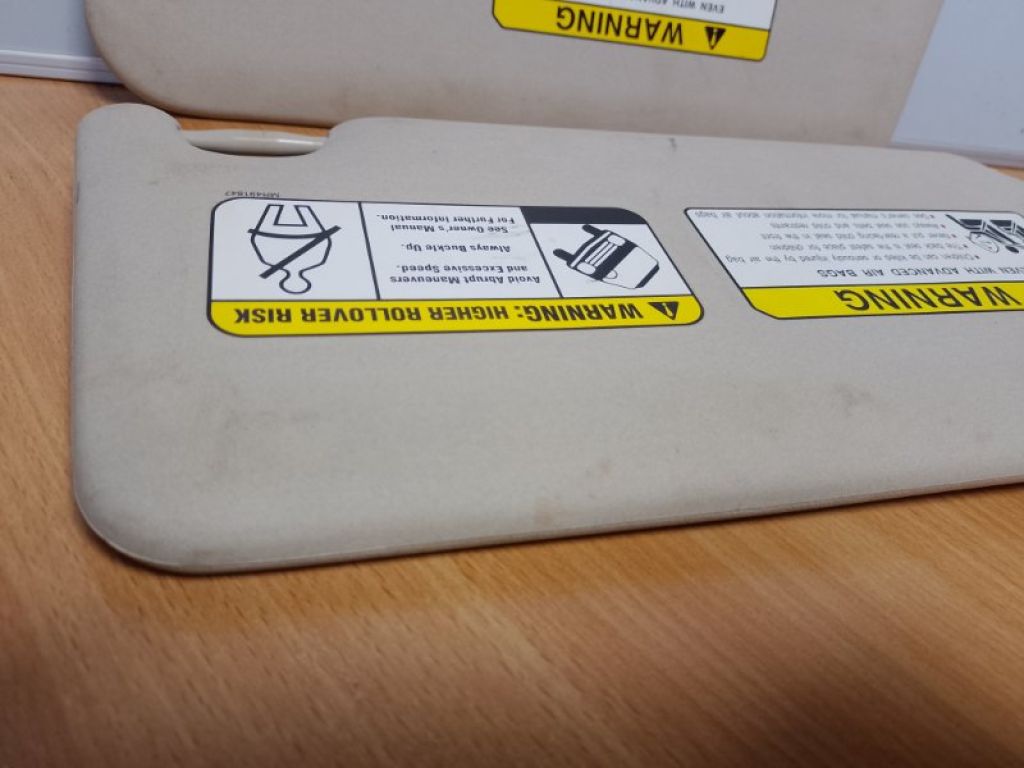 7620A894YA | Козырек солнцезащитный MITSUBISHI OUTLANDER GF 12- - Фото 3