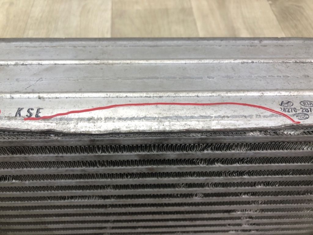 28271-2B740 | Радіатор інтеркулера HYUNDAI TUCSON TL 15-20 - Фото 9