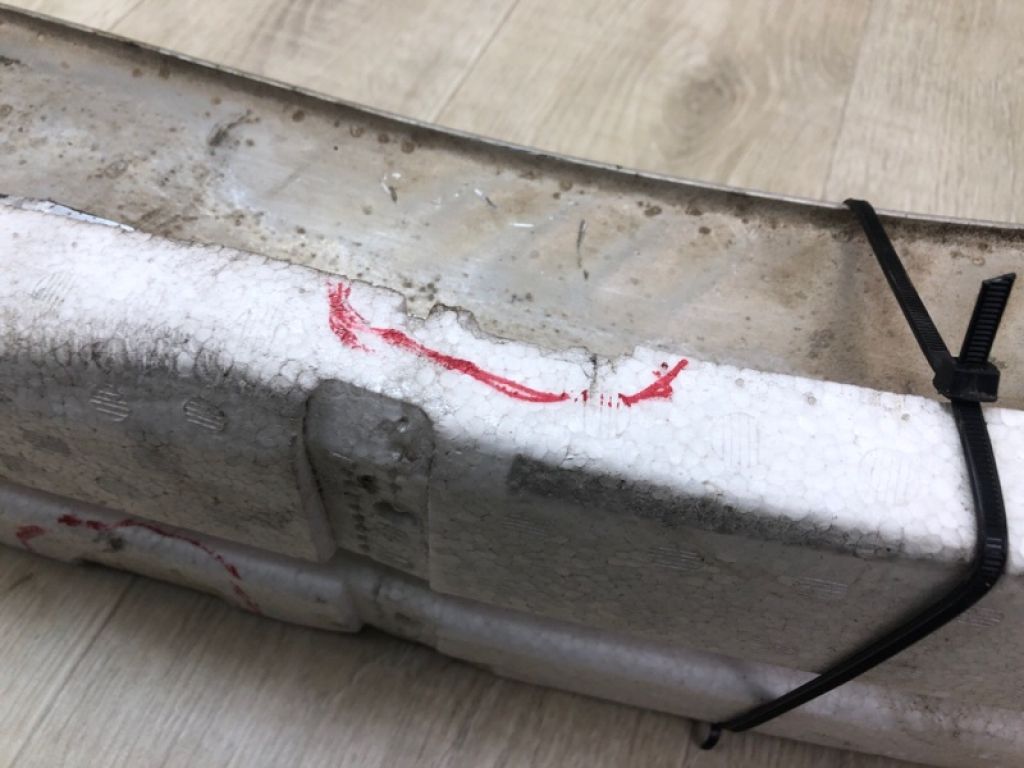 71131-TL2-A01 | Підсилювач переднього бампера HONDA ACCORD CU8 / TSX 08-14 - Фото 11