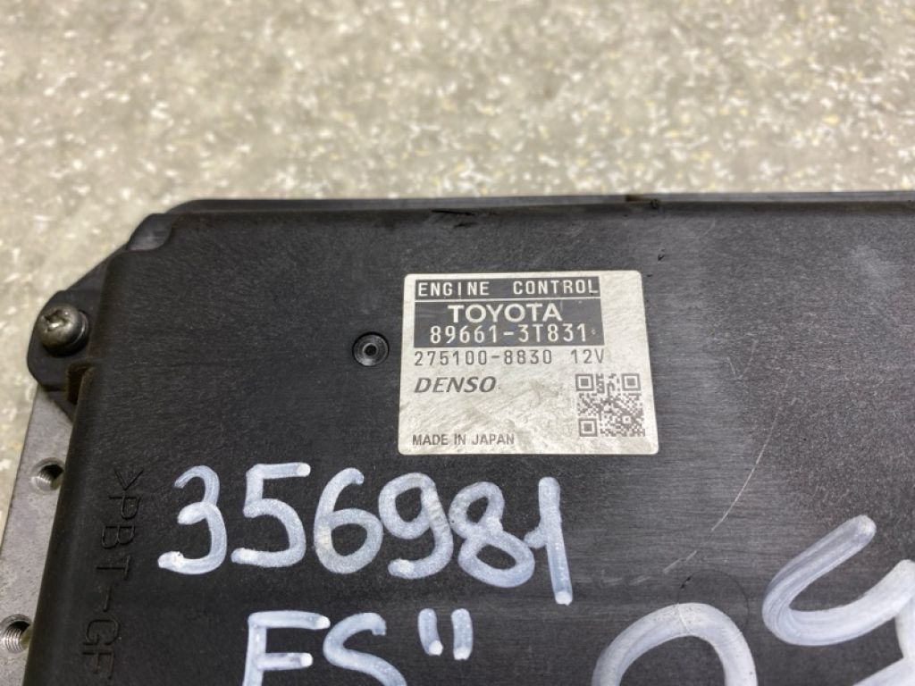 89661-3T831 | Блок керування двигуном LEXUS ES350 06-12 - Фото 3