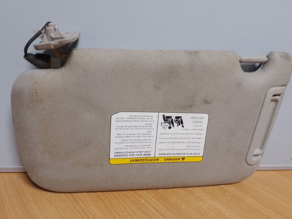 96400-3SG8A | Козырек солнцезащитный NISSAN SENTRA B17 12-21 - Фото 7