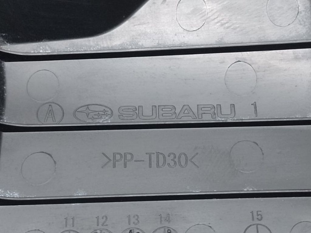 23774AA05A | Захист приводного ременя SUBARU LEGACY BN 14-18 - Фото 4