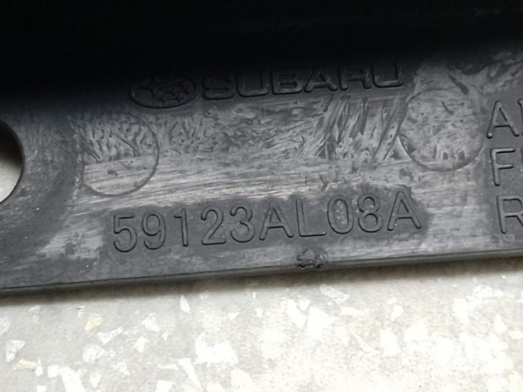 59123AL08A | Бризговик передн. прав. SUBARU LEGACY BN 14-18 - Фото 4