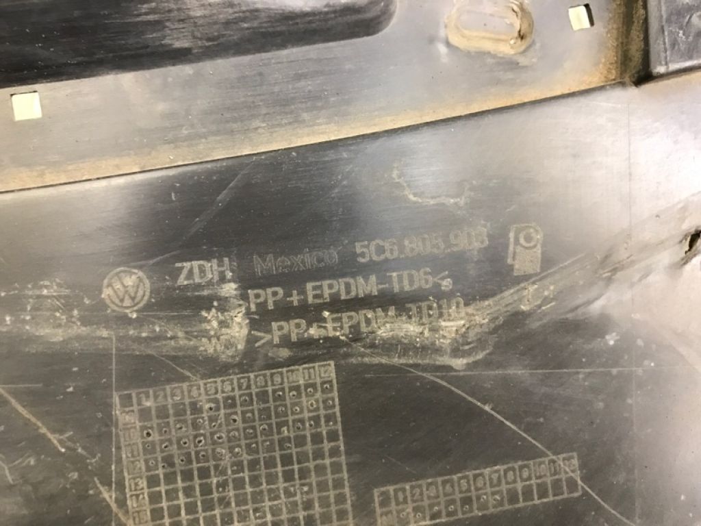 5C6 805 903 J 9B9 | Захист переднього бампера VOLKSWAGEN JETTA USA 10-17 - Фото 5