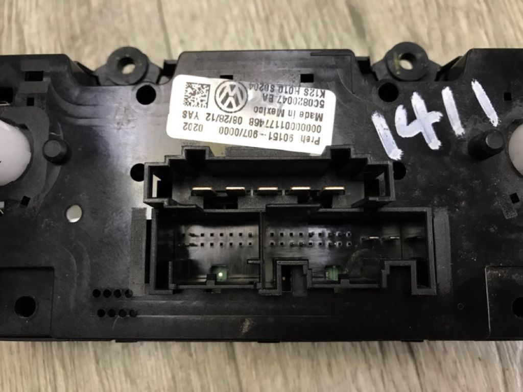 5C0 820 047 BA XSH | Блок керування піччю VOLKSWAGEN JETTA USA 10-17 - Фото 6