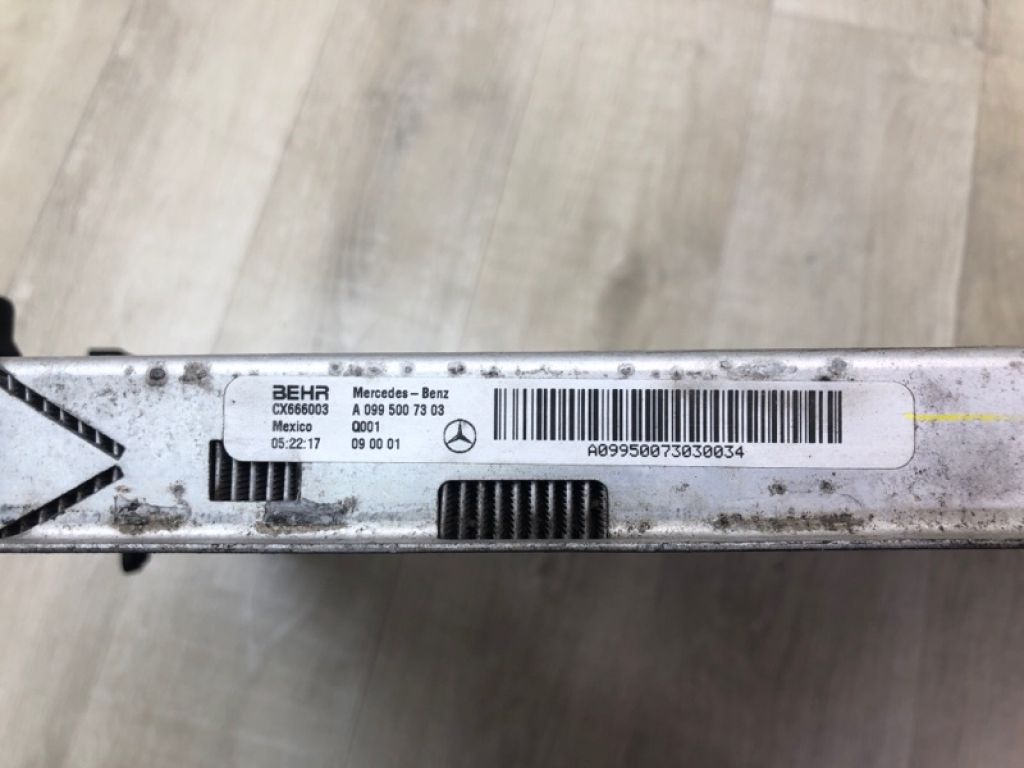 A 099 500 73 03 | Радиатор основной MERCEDES C-CLASS A205 16-21 - Фото 9