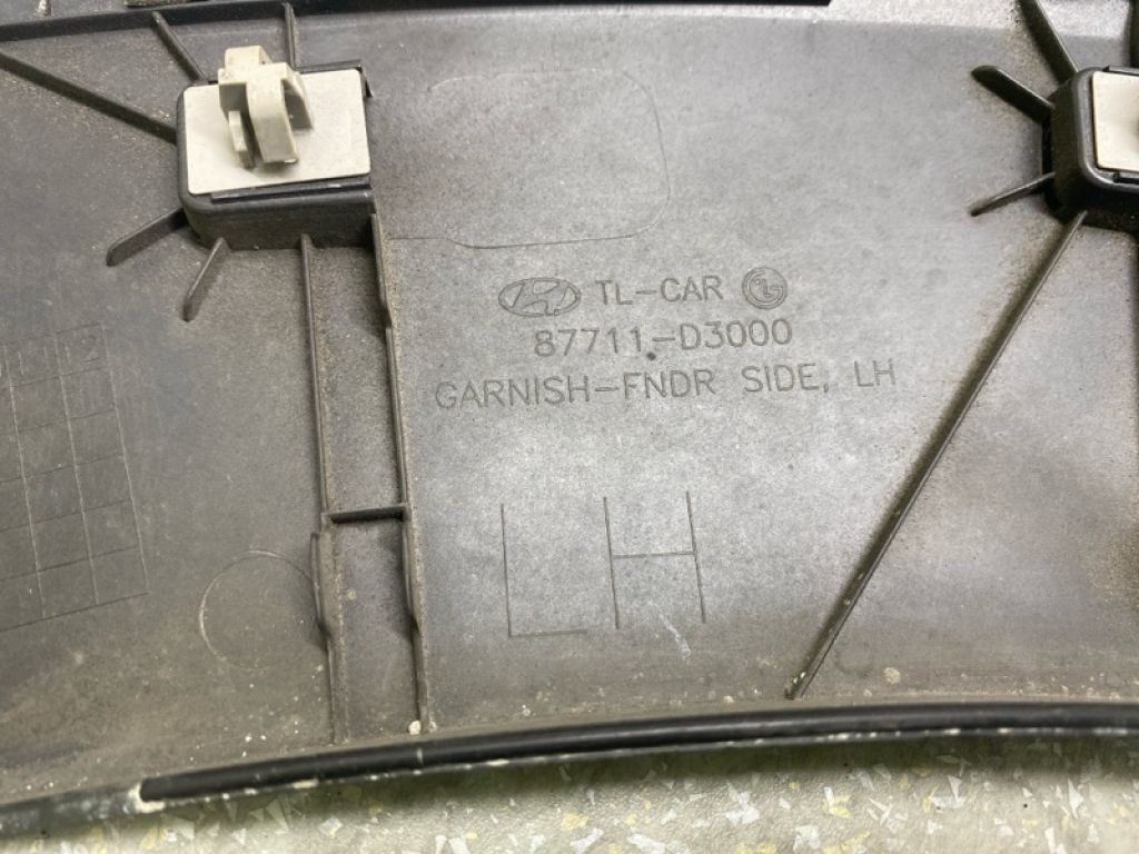 87711-D3000CA | Накладка крила (розширювач арки) передн. лів. HYUNDAI TUCSON TL 15-20 - Фото 3