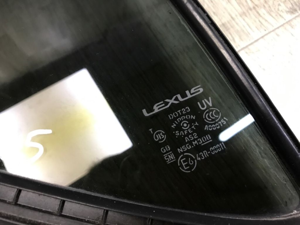 6271076010 | Скло дверей глухе задн. прав. LEXUS CT200 11-17 - Фото 4