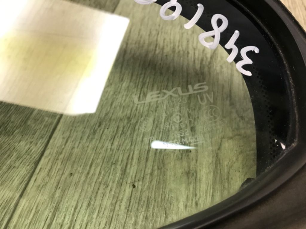 6812433070 | Скло дверей глухе задн. лів. LEXUS ES350 06-12 - Фото 3