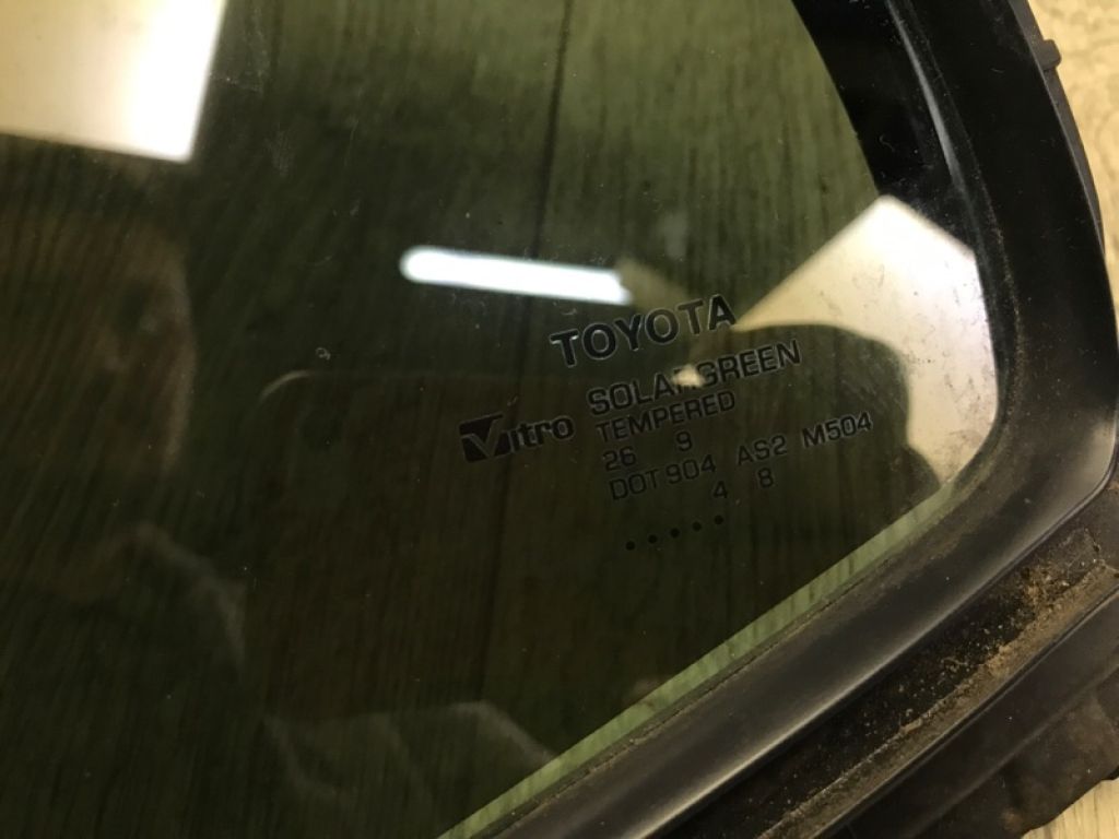 6812406260 | Скло дверей глухе задн. лів. TOYOTA CAMRY 70 17- - Фото 3