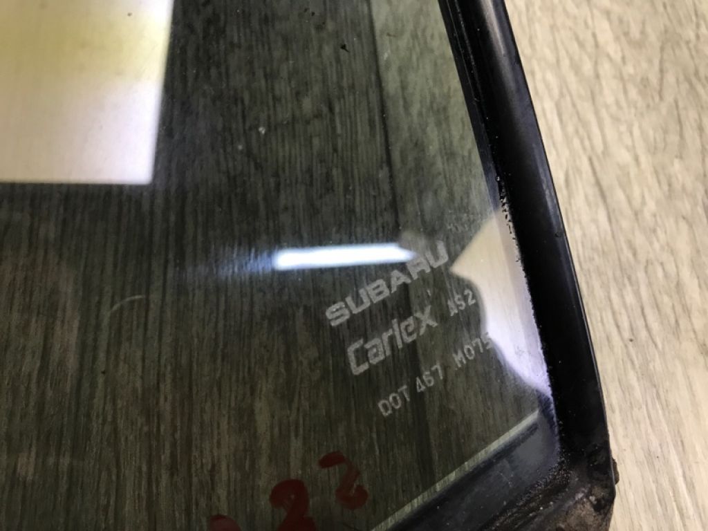 61011AL21A | Скло дверей глухе передн. лів. SUBARU LEGACY BN 14-18 - Фото 3