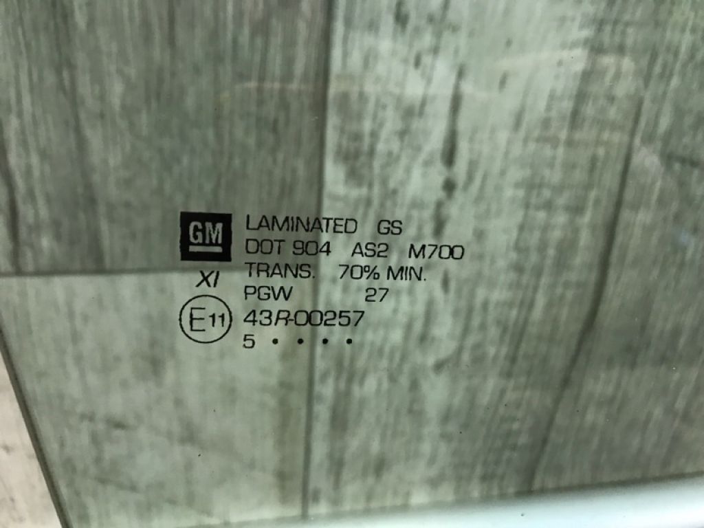 20907712 | Стекло двери передн. прав. CHEVROLET EQUINOX 09-17 - Фото 2