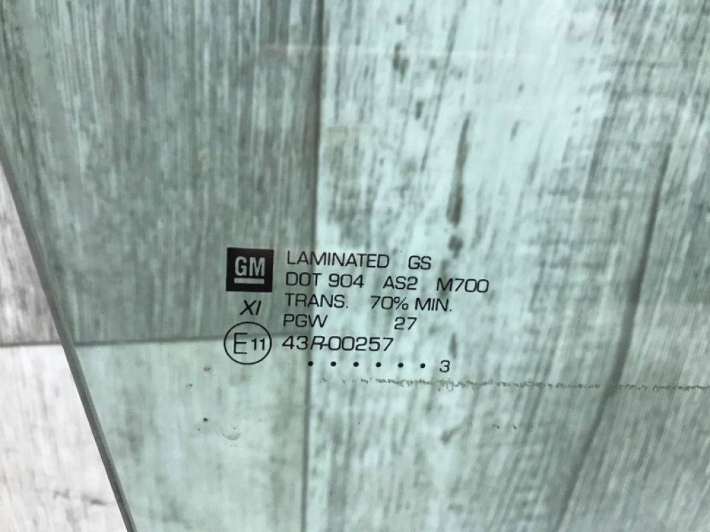 20907713 | Стекло двери передн. прав. CHEVROLET EQUINOX 09-17 - Фото 2