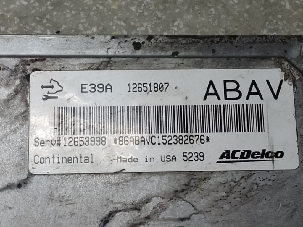 12653998 | Блок керування двигуном CHEVROLET EQUINOX 09-17 - Фото 3