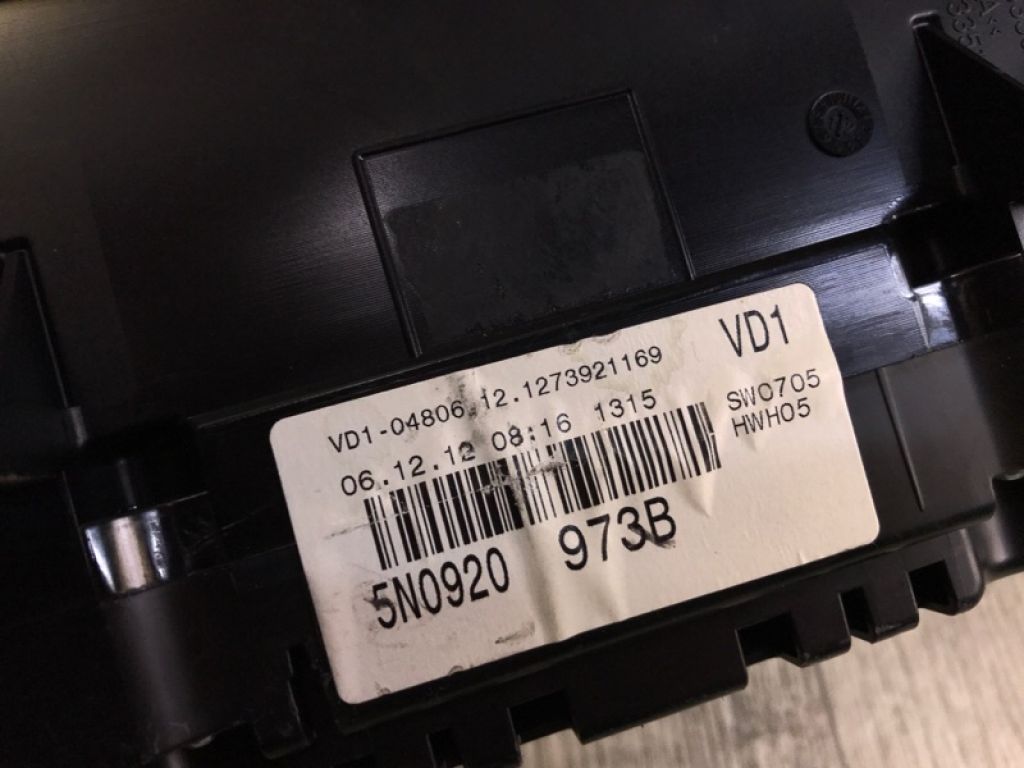 5N0 920 973 B | Панель приладів VOLKSWAGEN TIGUAN 08-17 - Фото 7