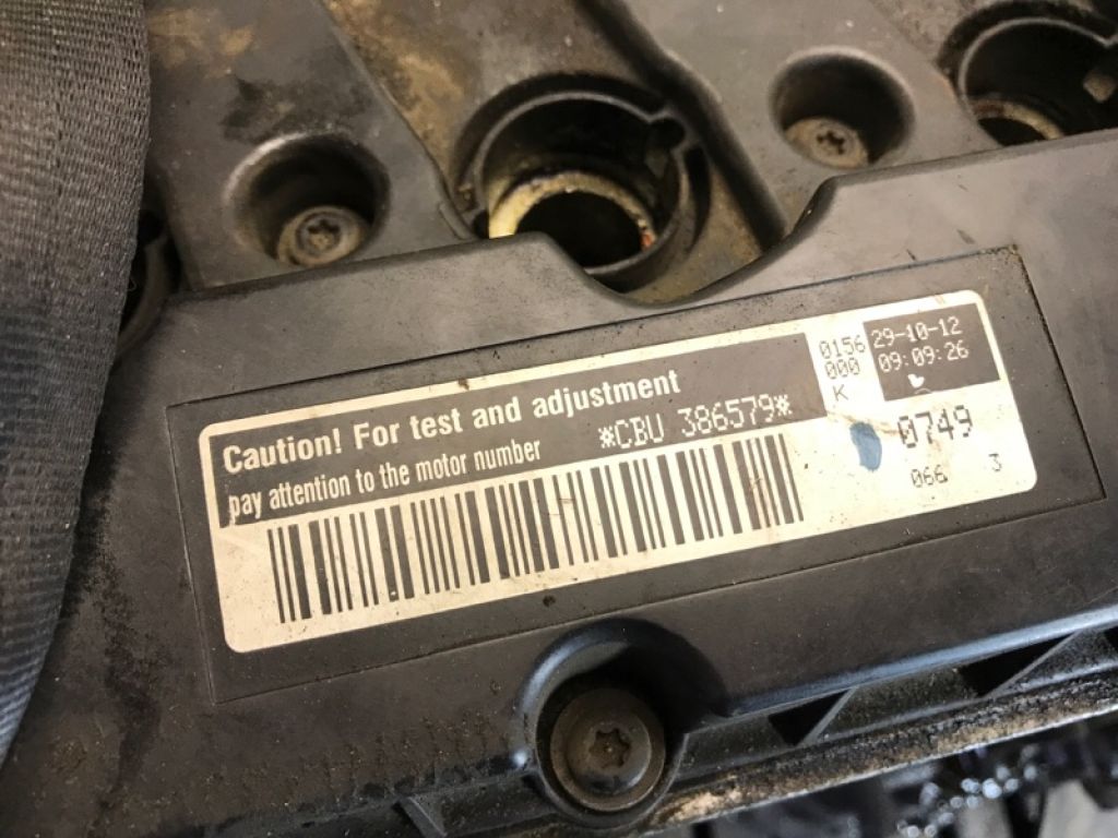 CBUA | Двигун бензин VOLKSWAGEN JETTA USA 10-17 - Фото 7