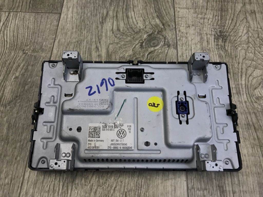 5G6 919 605 C | магнітола VOLKSWAGEN TIGUAN 16-23 - Фото 5