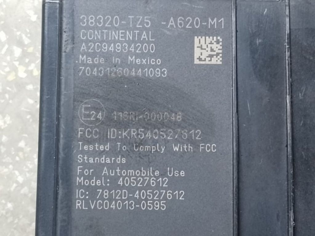 38320-TZ5-A52 | Блок керування центральним замком ACURA MDX (YD3) 13-21 - Фото 4