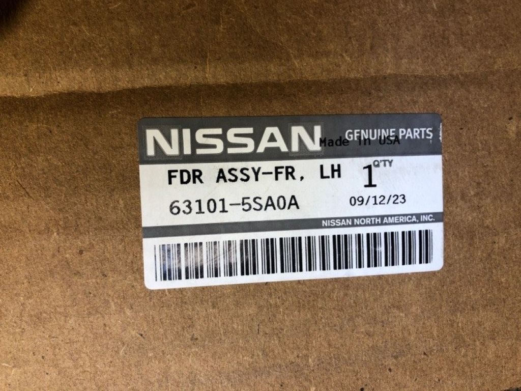 63101-5SA0A | Крило переднє лів. NISSAN LEAF 18- - Фото 7