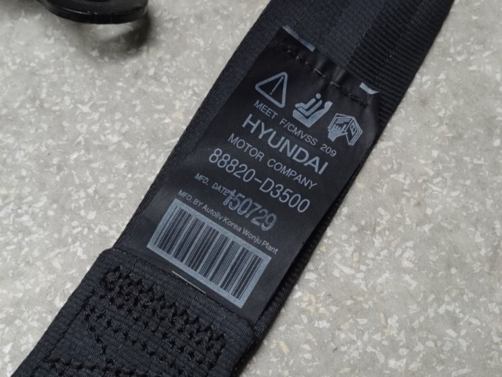 88820-D3500TTX | Ремінь безпеки передн. прав. HYUNDAI TUCSON TL 15-20 - Фото 3