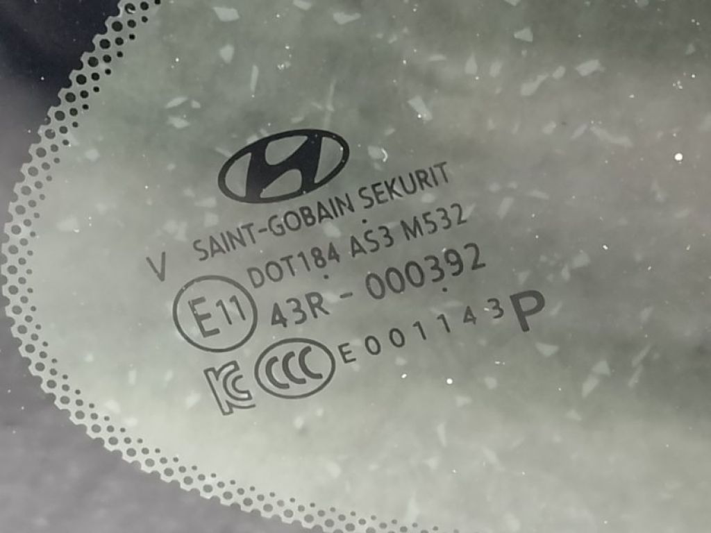 87820-D3010 | Скло у кузов задн. прав. HYUNDAI TUCSON TL 15-20 - Фото 3