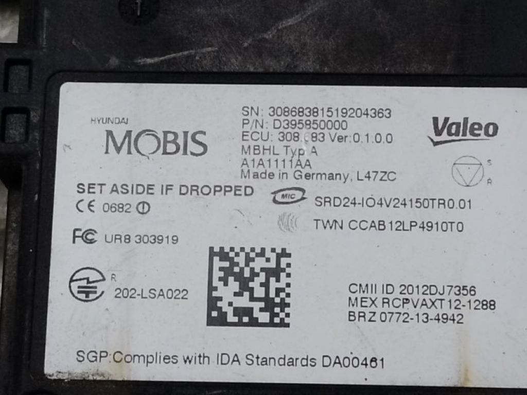 95821-D3000 | Датчик сліпих зон HYUNDAI TUCSON TL 15-20 - Фото 4