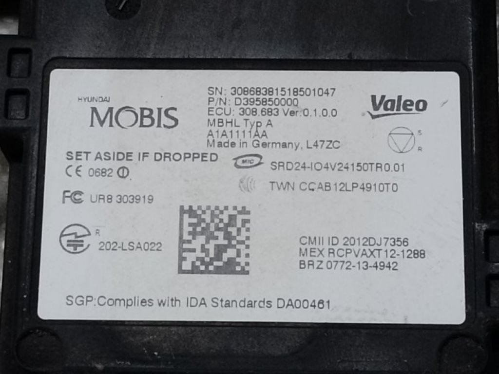 95811-D3000 | Датчик сліпих зон HYUNDAI TUCSON TL 15-20 - Фото 4