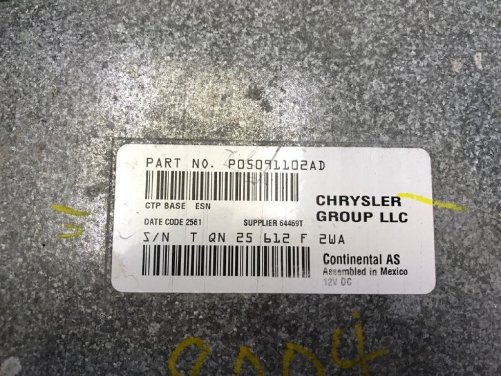 5091102AC | магнітола DODGE JOURNEY 08-20 - Фото 7