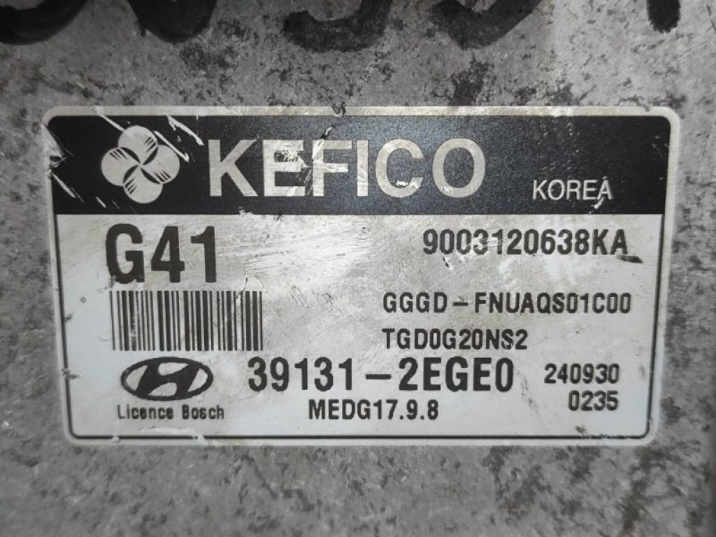 39131-2EGE0 | Блок керування двигуном HYUNDAI ELANTRA GD 12-17 - Фото 4