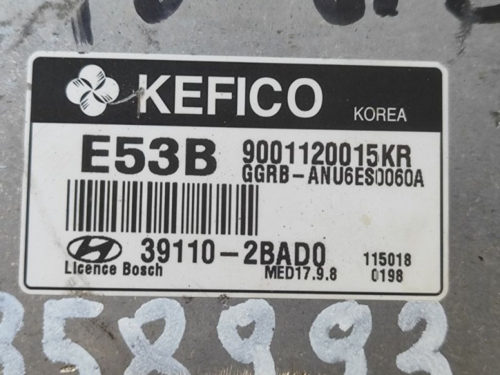 39110-2BAD0 | Блок керування двигуном HYUNDAI ACCENT RB 10- - Фото 4