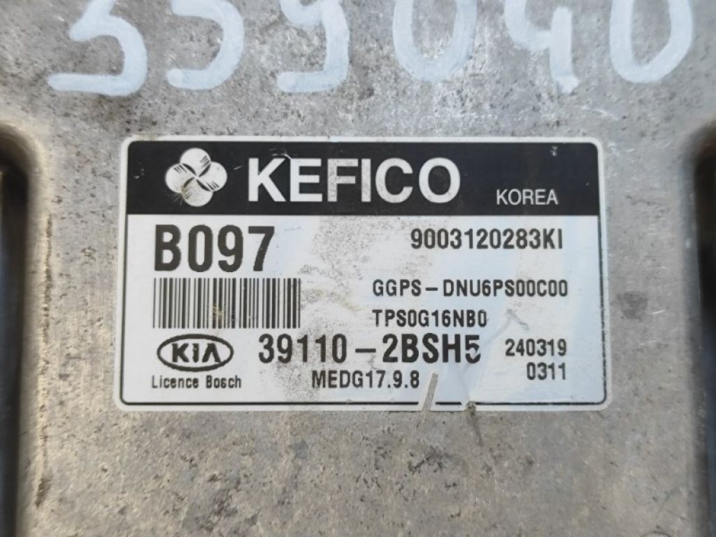 39110-2BSH5 | Блок керування двигуном KIA SOUL PS 13-19 - Фото 4