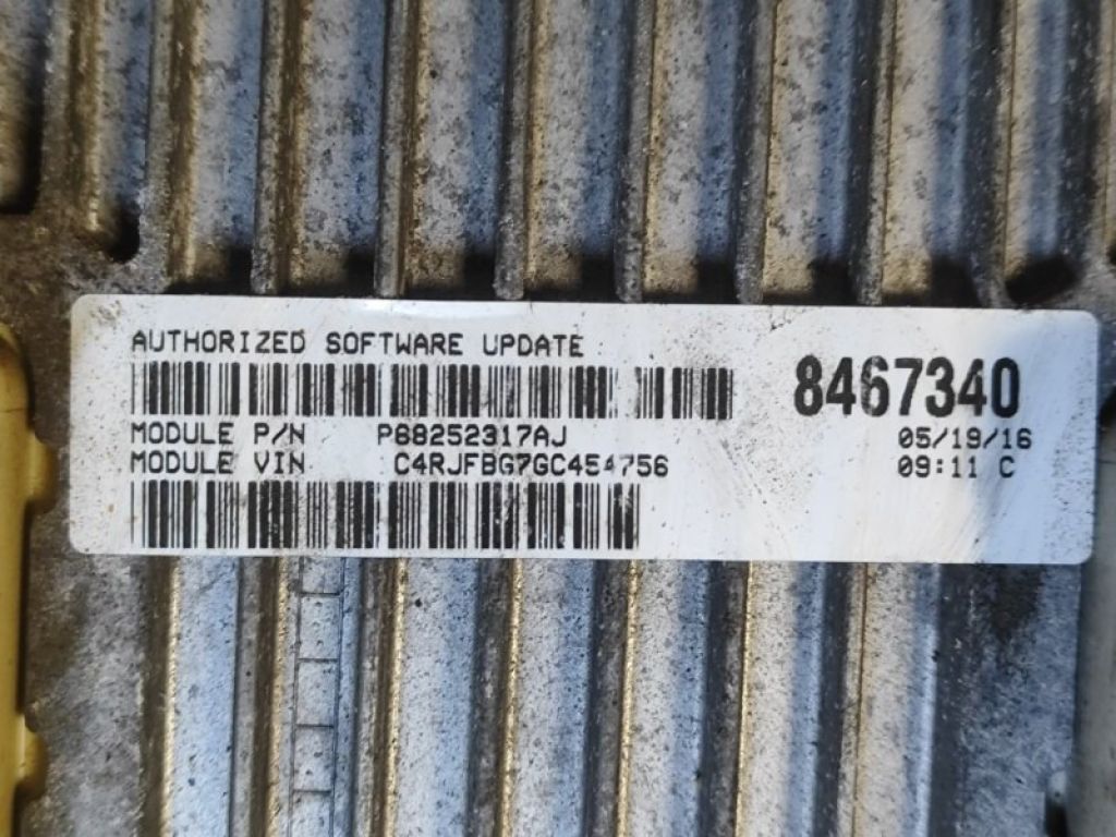 68243 326AA | Блок керування двигуном JEEP GRAND CHEROKEE 11-22 - Фото 5