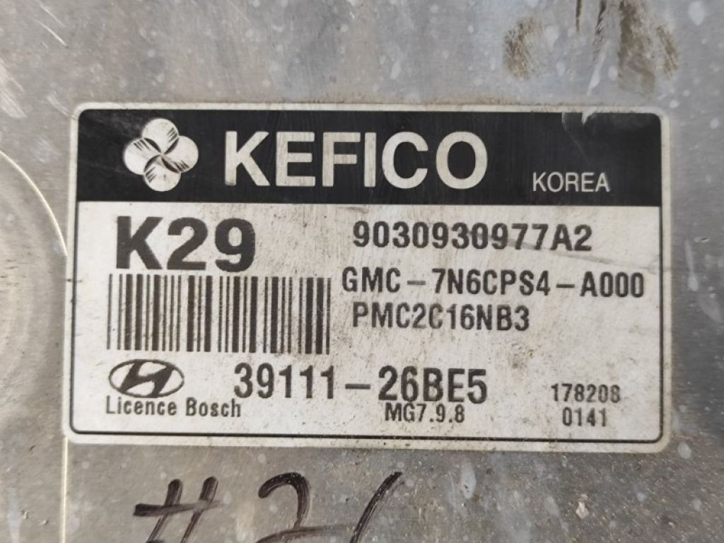 39111-26BE5 | Блок керування двигуном HYUNDAI ACCENT MC 06-10 - Фото 3