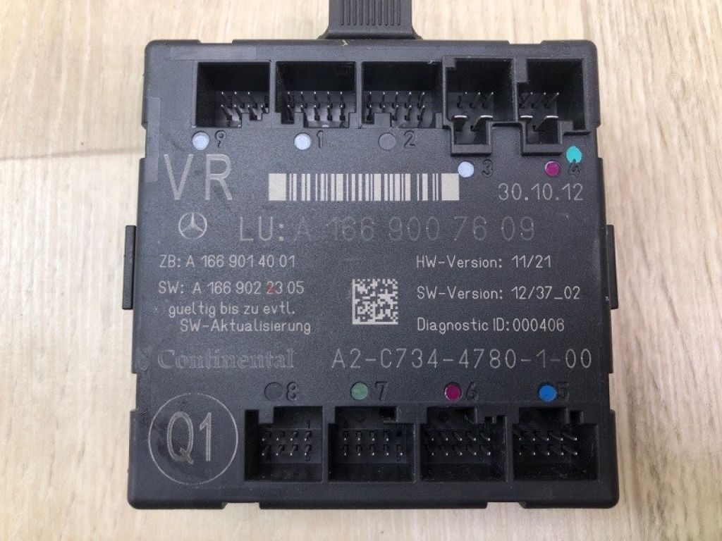 A 166 900 61 05 | Блок управления дверей передн. прав. MERCEDES GL-CLASS X166 12-16 - Фото 4