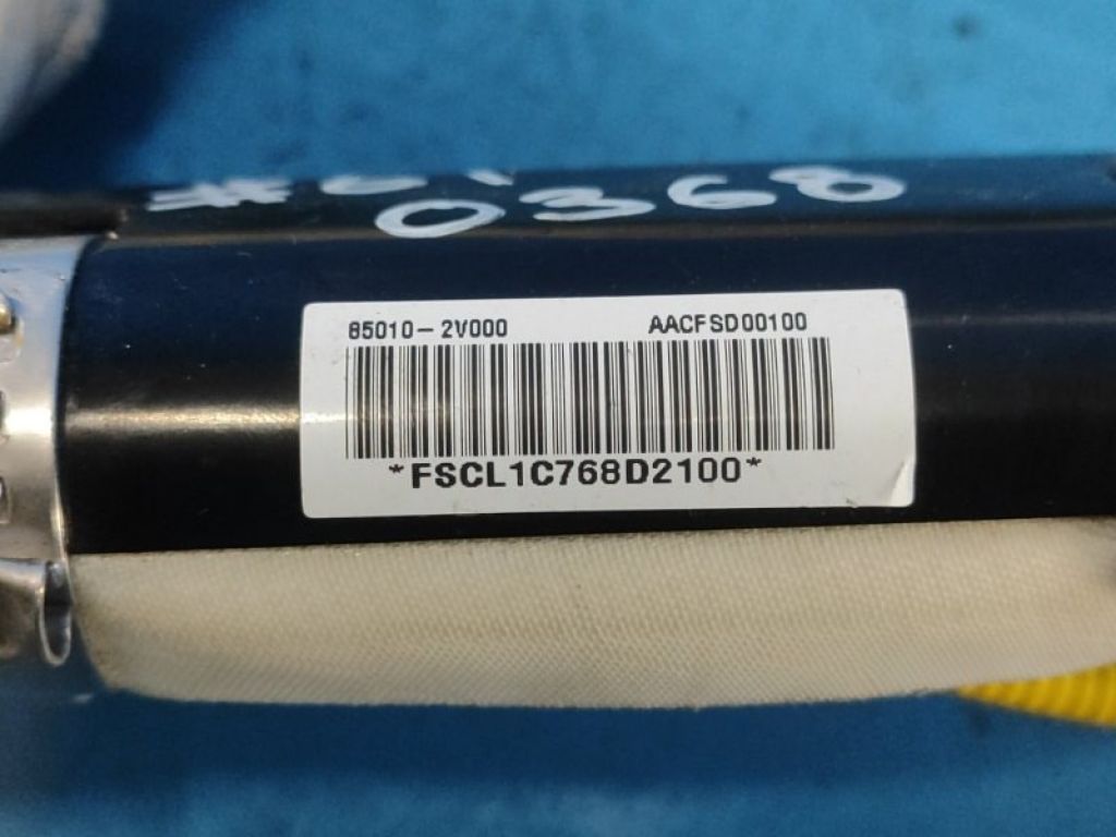 850102V000 | Подушка безпеки (штора) лів. HYUNDAI VELOSTER 11-18 - Фото 4