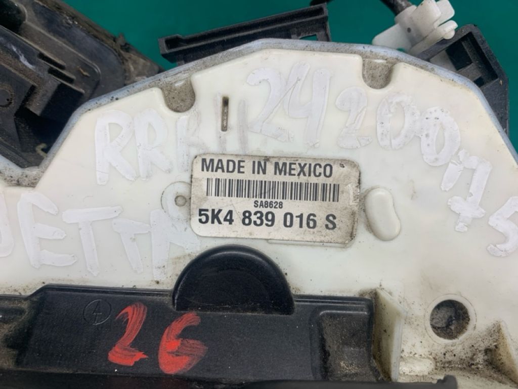 5K4 839 016 S | Замок двері задн. прав. VOLKSWAGEN JETTA USA 10-17 - Фото 7