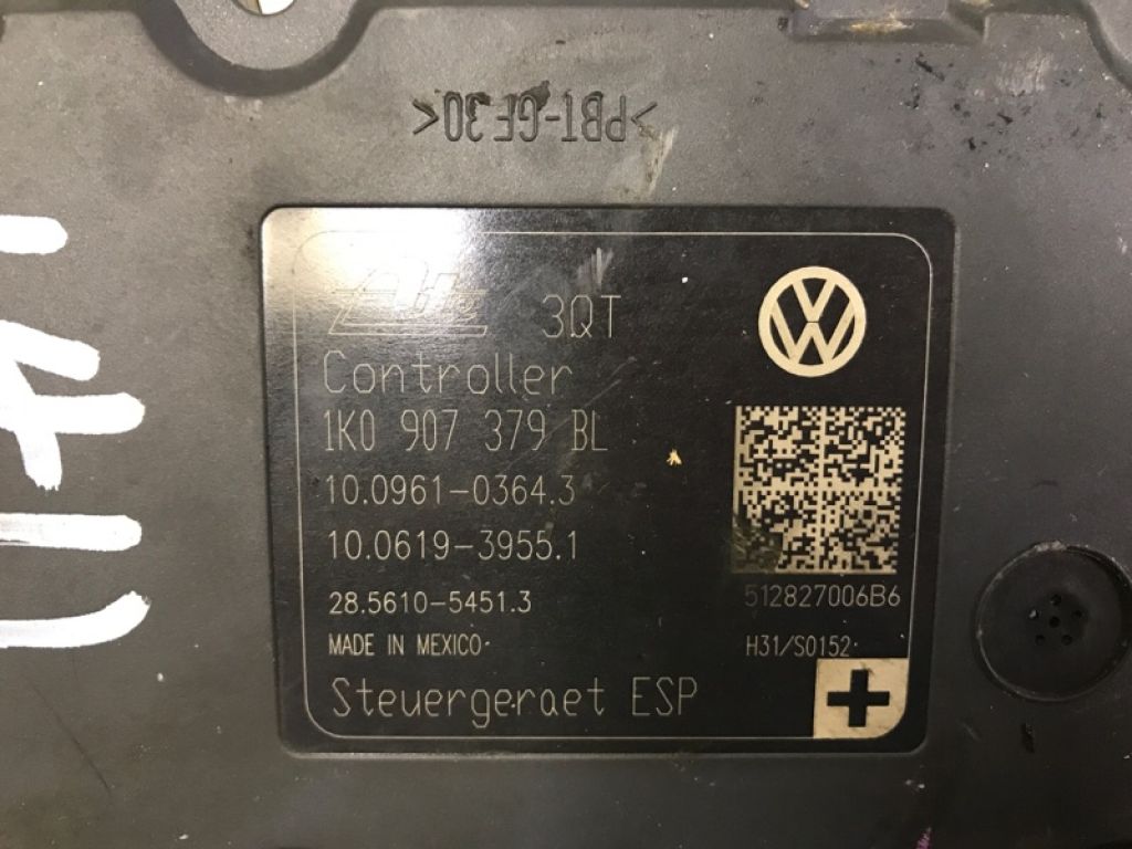 1K0 614 517 DP BEF | Блок антиблокувальної системи VOLKSWAGEN JETTA USA 10-17 - Фото 6