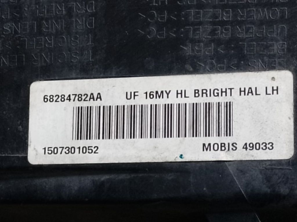 68284782AA | Фара лів. CHRYSLER 200 14-16 - Фото 5