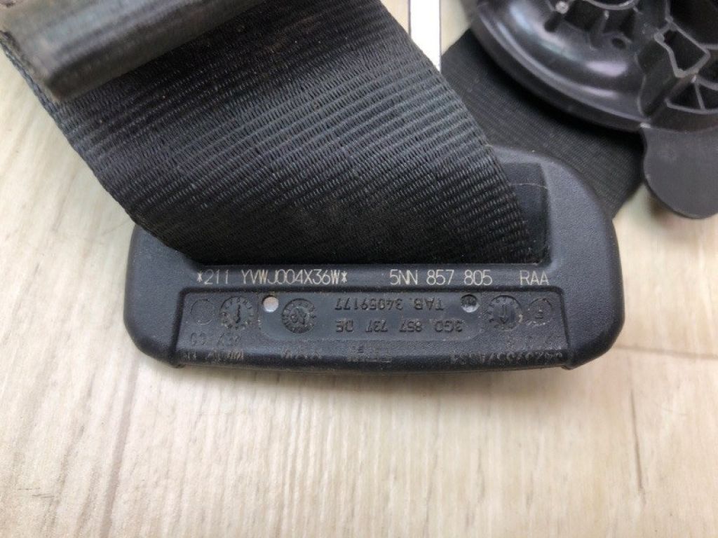 5NN 857 805 RAA | Ремінь безпеки задн. лів. VOLKSWAGEN TIGUAN 16-23 - Фото 8