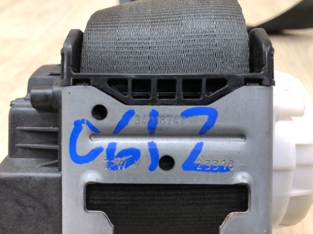 5NN 857 806 RAA | Ремінь безпеки задн. прав. VOLKSWAGEN TIGUAN 16-23 - Фото 10