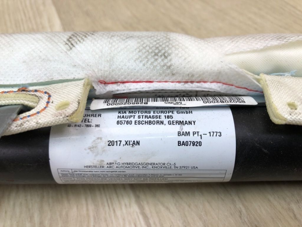 85020-B2000 | Подушка безпеки (штора) прав. KIA SOUL PS 13-19 - Фото 9