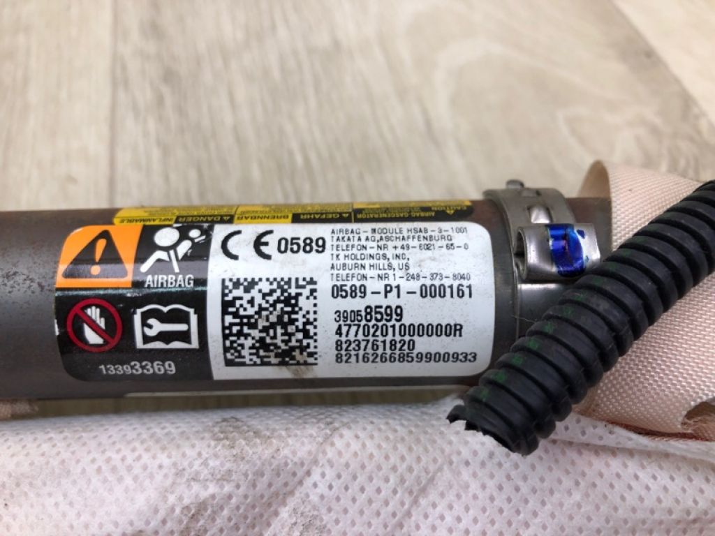 39058599 | Подушка безпеки (штора) прав. CHEVROLET CRUZE 15- - Фото 5