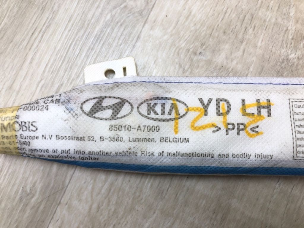 85010-A7000 | Подушка безпеки (штора) лів. KIA FORTE YD 12- - Фото 4