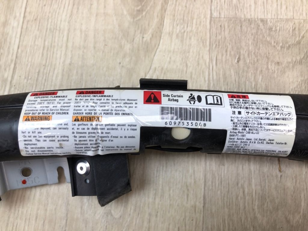 78870-TL0-G91 | Подушка безопасности (штора) прав. HONDA ACCORD CU8 / TSX 08-14 - Фото 7