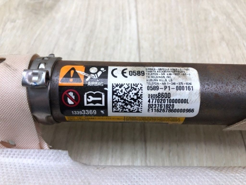 39058600 | Подушка безпеки (штора) лів. CHEVROLET CRUZE 15- - Фото 5