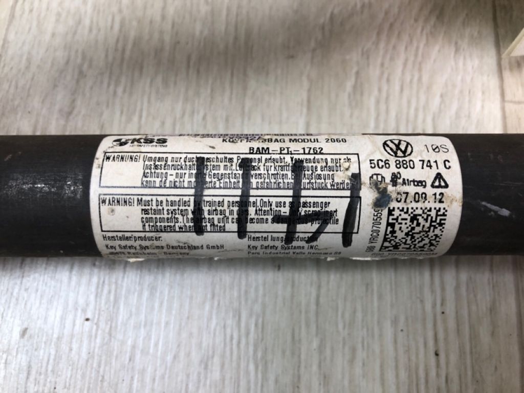 5C6 880 741 C | Подушка безпеки (штора) лів. VOLKSWAGEN JETTA USA 10-17 - Фото 4